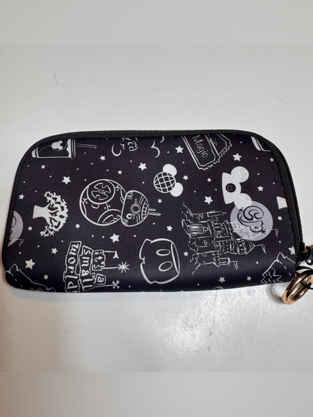 Handmade Sunglasses case or small pouch. Disney themed